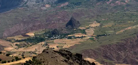 Yıltarıç köyünden bir görünüm (Şebinkarahisar, Giresun)