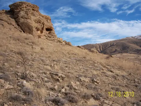 Yukarıkuluşağı köyünden bir görünüm (Baskil, Elazığ)