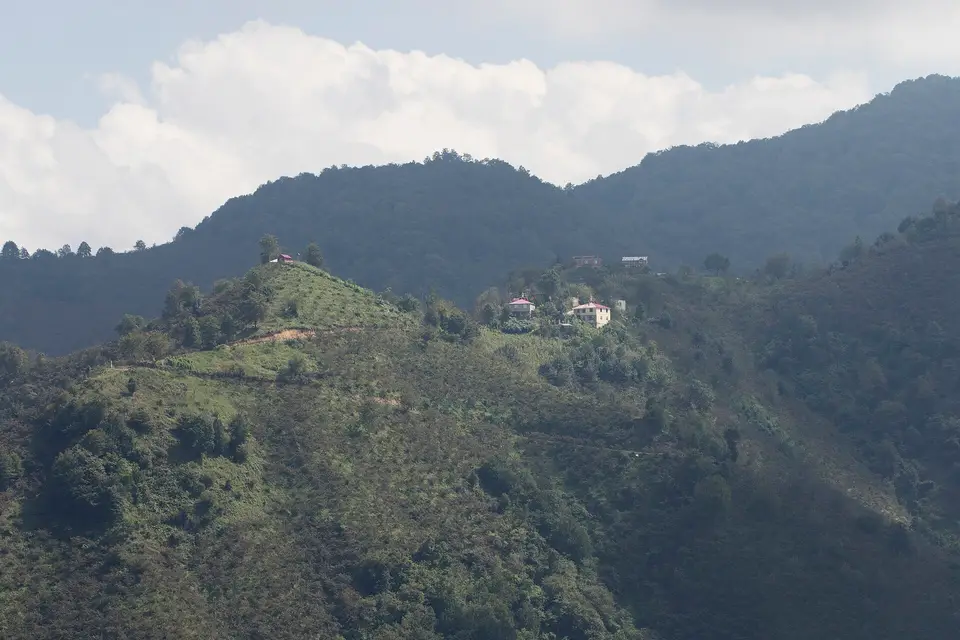 Yeşilyurt köyünden bir görünüm (Espiye, Giresun)