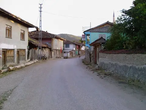 Uluköy köyünden bir görünüm (Saraydüzü, Sinop)
