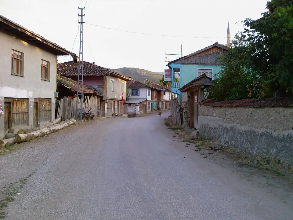 Uluköy köyünden bir görünüm (Saraydüzü, Sinop)