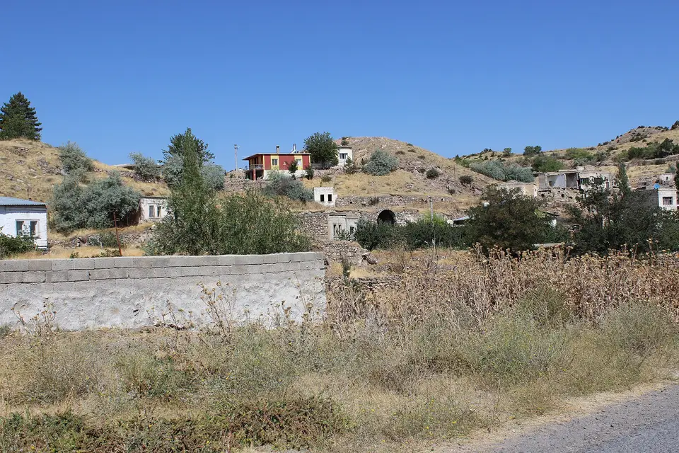 Tepeköy köyünden bir görünüm (Acıgöl, Nevşehir)