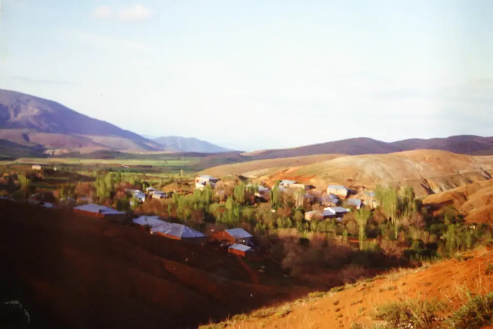 Tepecik köyünden bir görünüm (Maden, Elazığ)