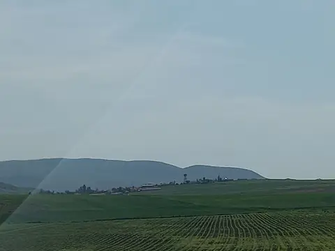 Tanrıvermiş köyünden bir görünüm (Mecitözü, Çorum)
