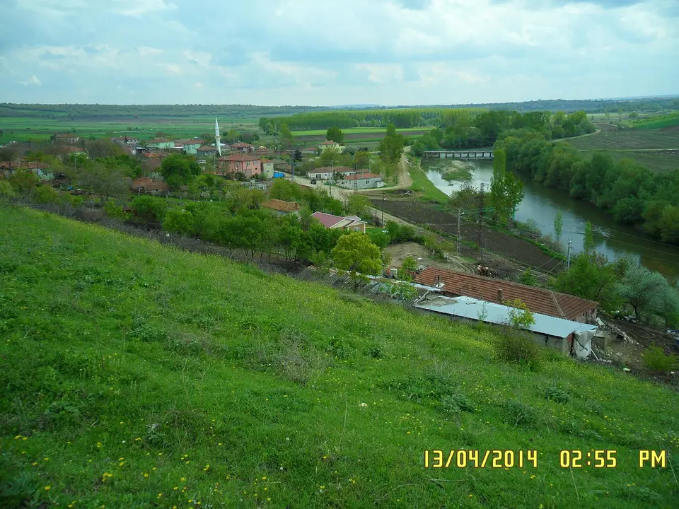 Suakacağı köyünden bir görünüm (Edirne Merkez, Edirne)