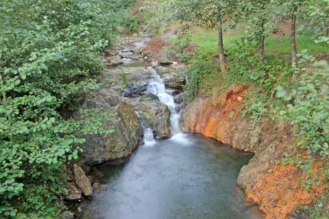 Sinanlı köyünden bir görünüm (Yağlıdere, Giresun)