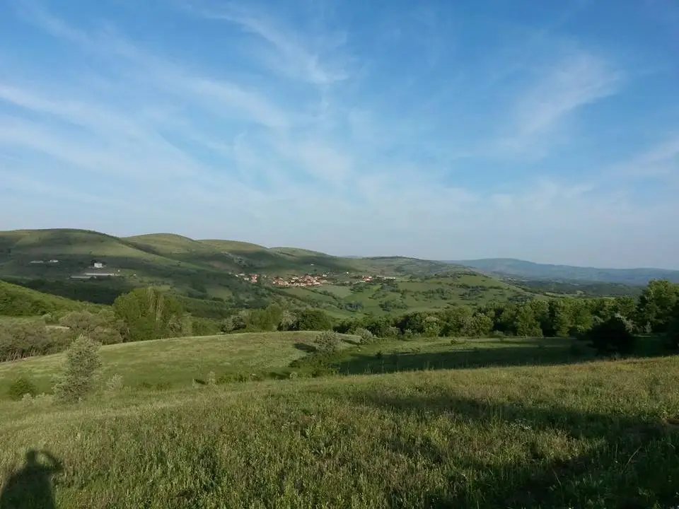 Sarıçiçek köyünden bir görünüm (Boğazkale, Çorum)