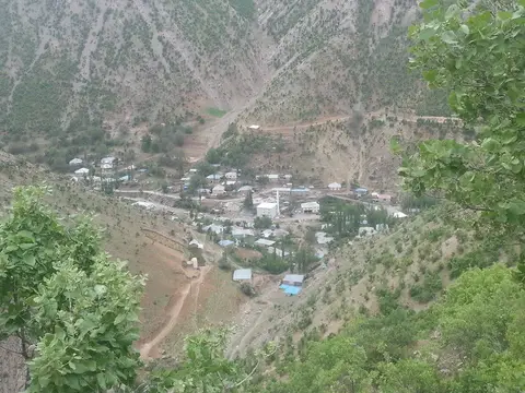 Ortaköy köyünden bir görünüm (Uludere, Şırnak)