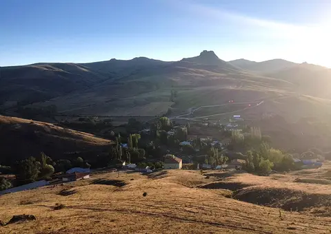 Mengensofular köyünden bir görünüm (Şarkışla, Sivas)