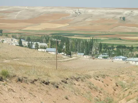 Mancılık köyünden bir görünüm (Kangal, Sivas)