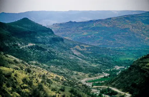 Korucuk köyünden bir görünüm (Seben, Bolu)