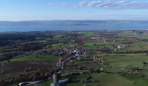 Kocaveli köyünden bir görünüm (Lapseki, Çanakkale)