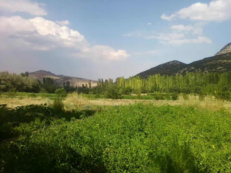 Kocapınar köyünden bir görünüm (Burdur Merkez, Burdur)