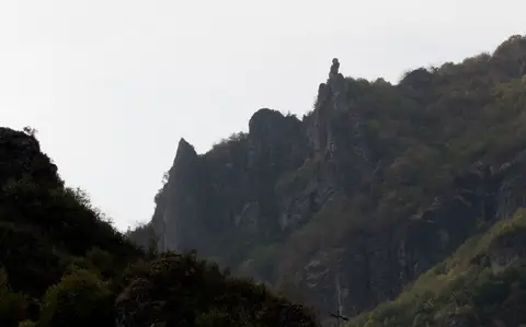 Kanlıca köyünden bir görünüm (Yağlıdere, Giresun)