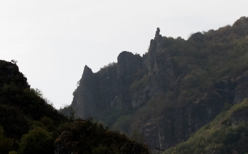 Kanlıca köyünden bir görünüm (Yağlıdere, Giresun)