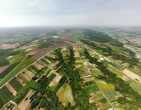Hamitabat köyünden bir görünüm (Lüleburgaz, Kırklareli)