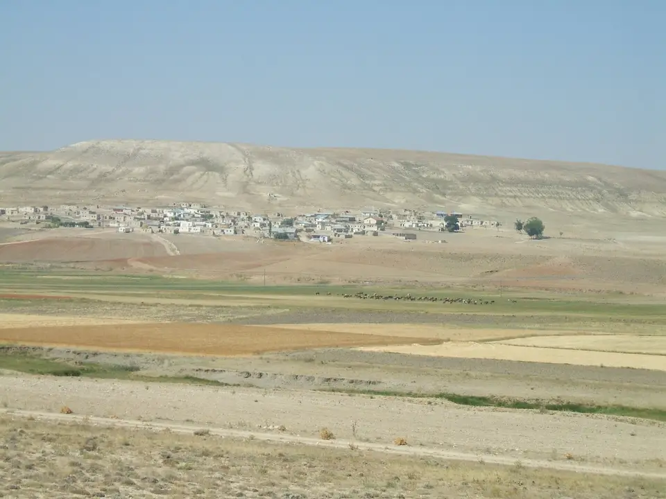 Hamal köyünden bir görünüm (Kangal, Sivas)