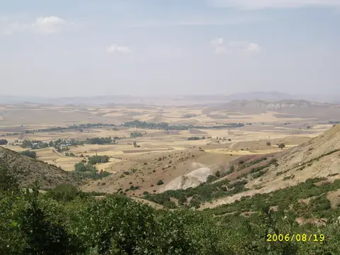 Hacımirza köyünden bir görünüm (Ulaş, Sivas)
