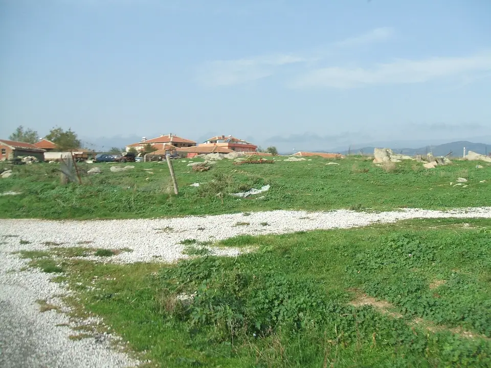 Hacıfaklı köyünden bir görünüm (Pınarhisar, Kırklareli)
