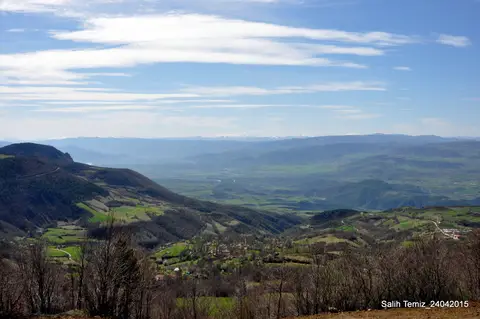 Gümüşalan köyünden bir görünüm (Erbaa, Tokat)