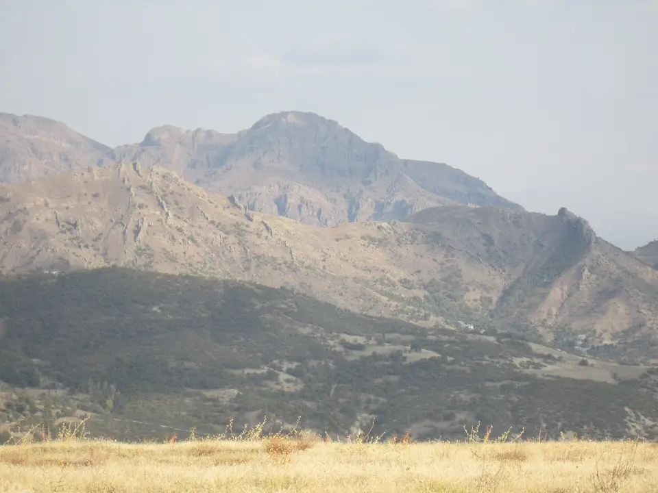 Gömemiş köyünden bir görünüm (Tunceli Merkez, Tunceli)