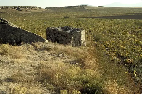 Gökçetoprak köyünden bir görünüm (Gülşehir, Nevşehir)
