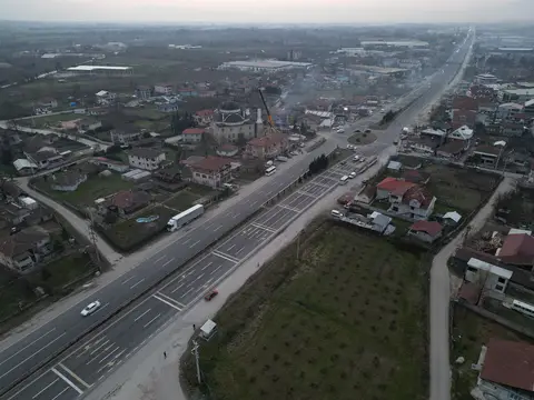Doğanlı Köyü kuş bakışı görünümü