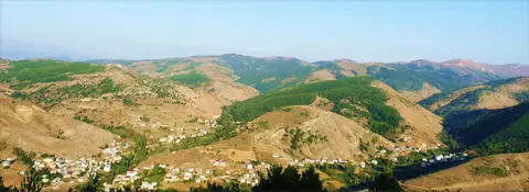Doludere köyünden bir görünüm (Alucra, Giresun)