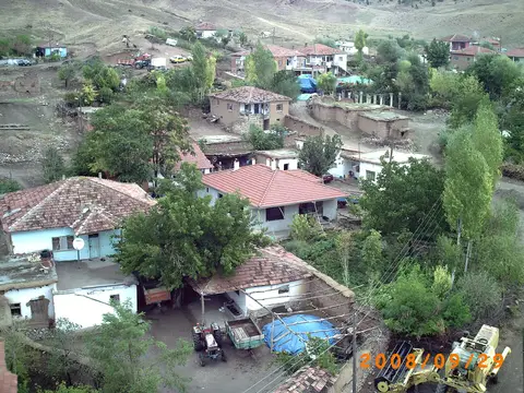 Deredüzü köyünden bir görünüm (Sulakyurt, Kırıkkale)