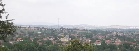 Danişment köyünden bir görünüm (Biga, Çanakkale)