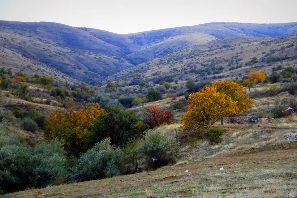 Dalakçı köyünden bir görünüm (Mucur, Kırşehir)