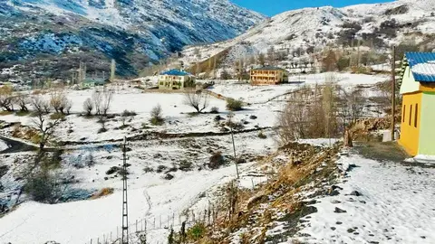 Cevizağacı köyünden bir görünüm (Beytüşşebap, Şırnak)