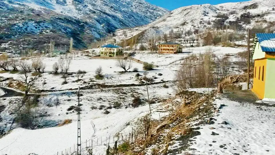 Cevizağacı köyünden bir görünüm (Beytüşşebap, Şırnak)