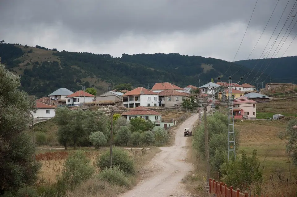 Bozhüyük köyünden bir görünüm (Akdağmadeni, Yozgat)