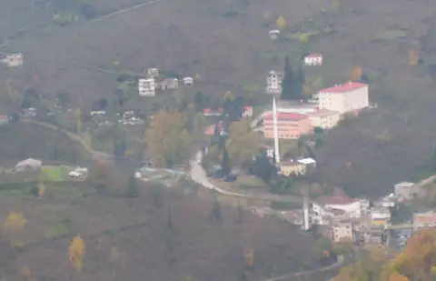 Bozat köyünden bir görünüm (Piraziz, Giresun)