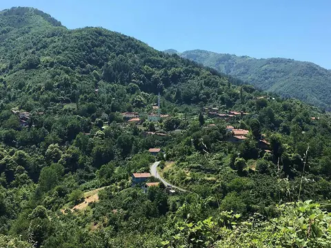Başköy köyünden bir görünüm (Doğanyurt, Kastamonu)
