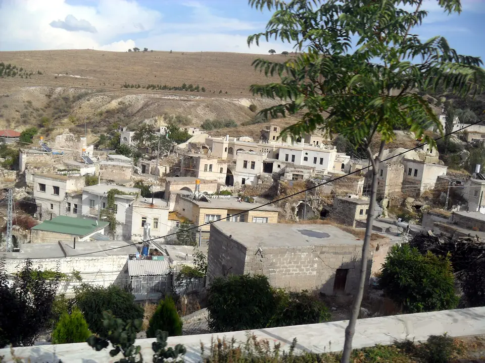 Ayvalı köyünden bir görünüm (Ürgüp, Nevşehir)