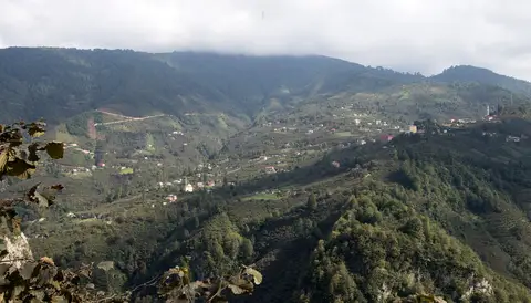 Avluca köyünden bir görünüm (Espiye, Giresun)