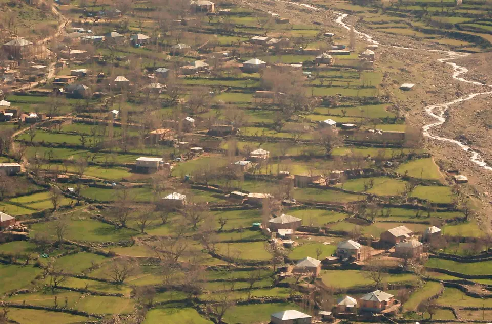Andaç köyünden bir görünüm (Uludere, Şırnak)