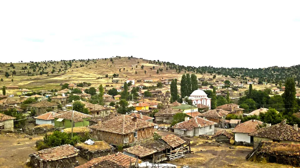Akkaya köyünden bir görünüm (Kargı, Çorum)