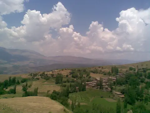 Akdik köyünden bir görünüm (Hizan, Bitlis)