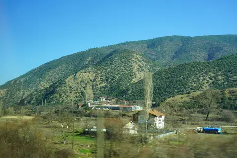 Acıöz köyünden bir görünüm (Karabük Merkez, Karabük)