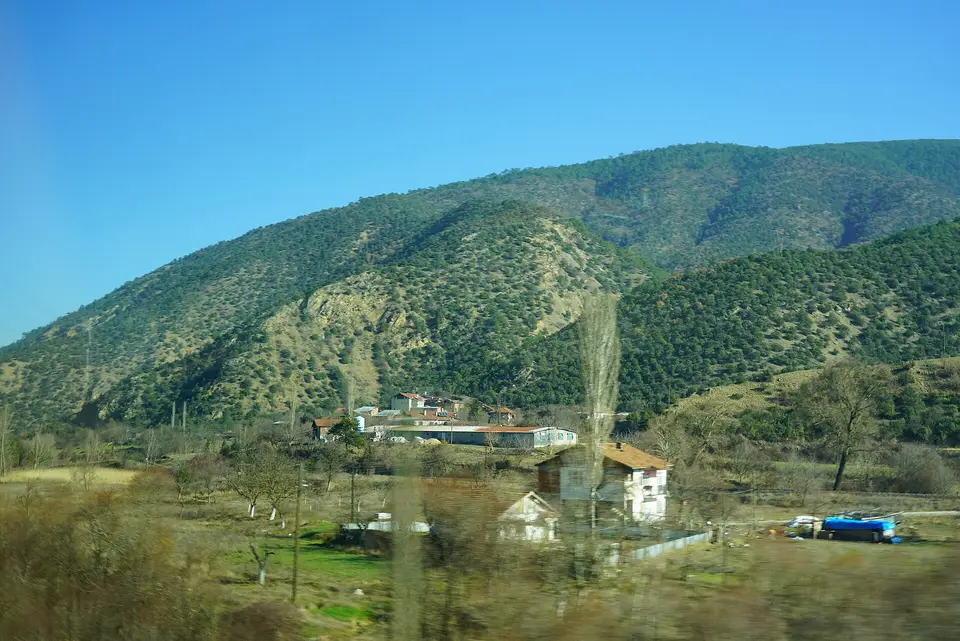 Acıöz köyünden bir görünüm (Karabük Merkez, Karabük)