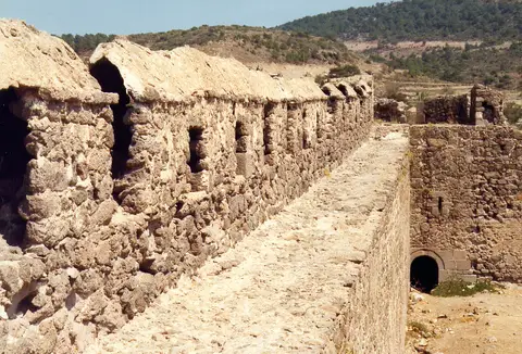 Babakale köyünden bir görünüm (Ayvacık, Çanakkale)