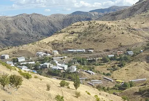 Doğanlı köyünden bir görünüm (Adıyaman Merkez, Adıyaman)
