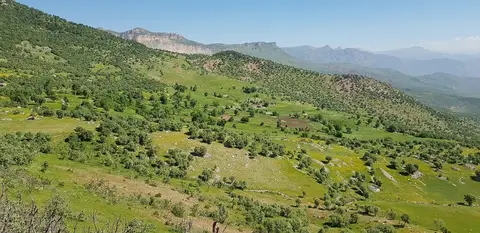 Bağpınar köyünden bir görünüm (Şırnak Merkez, Şırnak)