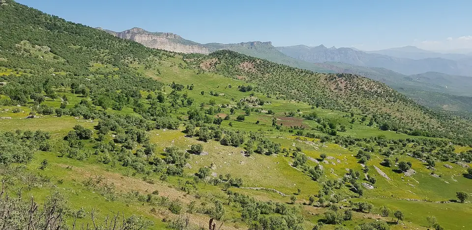 Bağpınar köyünden bir görünüm (Şırnak Merkez, Şırnak)