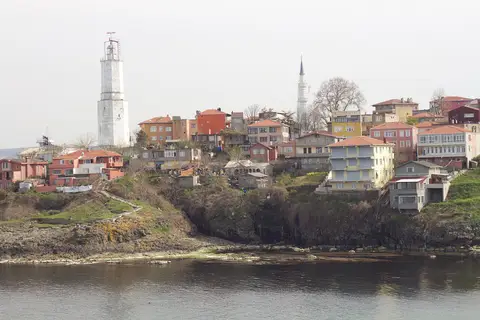 Garipçe mahallesinden bir görünüm (Sarıyer, İstanbul)