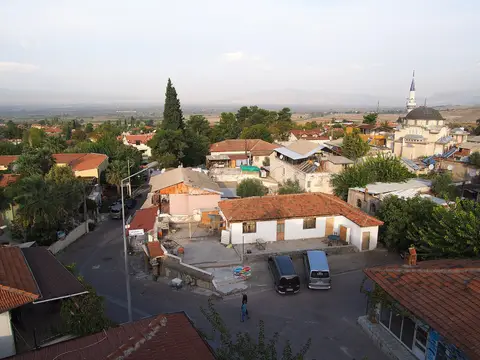 Pamukkale mahallesinden bir görünüm (Pamukkale, Denizli)