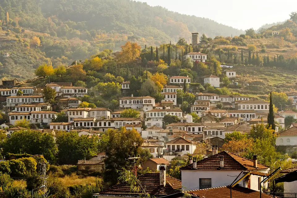 Şirince mahallesinden bir görünüm (Selçuk, İzmir)